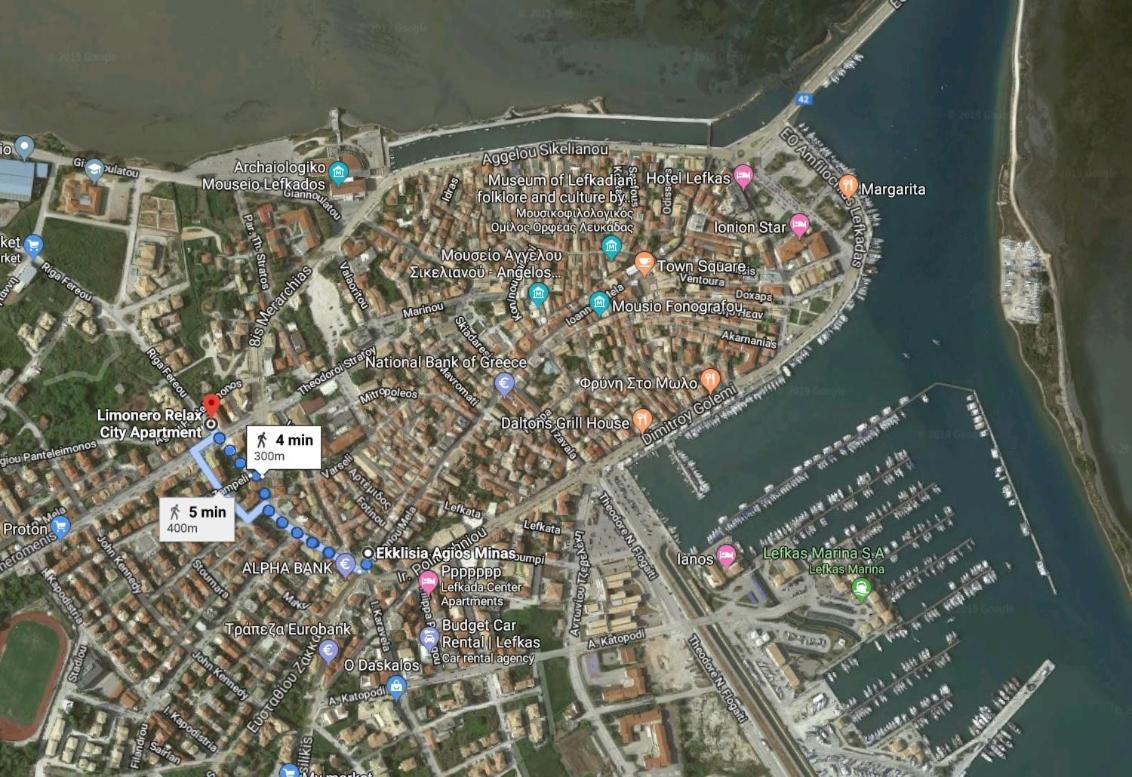 Limonero New City Apartment 1 With Private Parking Λευκάδα Εξωτερικό φωτογραφία